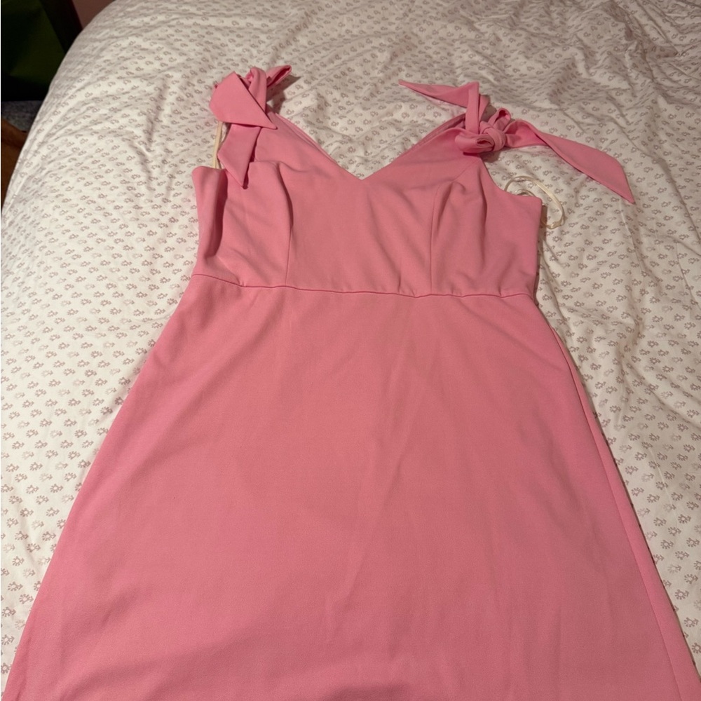 Pink Sleeveless Dress